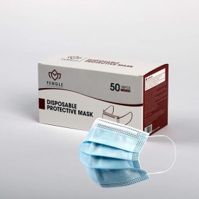 Single-use Disposable Protective Face Mask (50 Pcs Per Box)